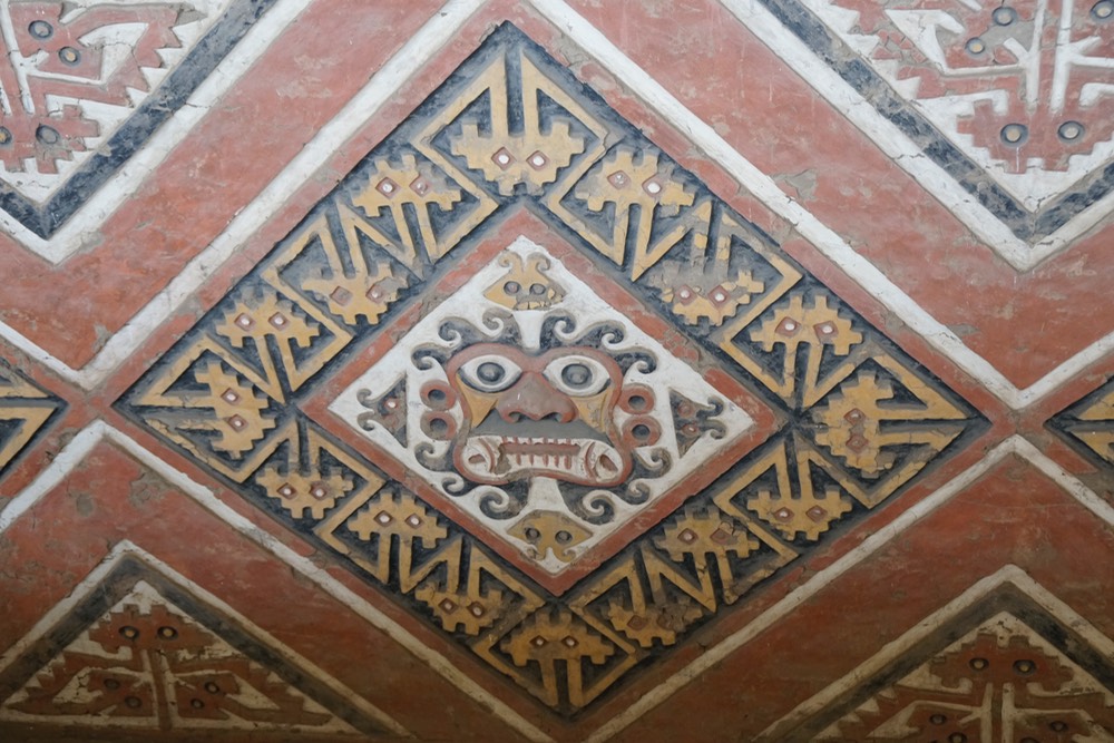 Painted Relief From 800 AD
